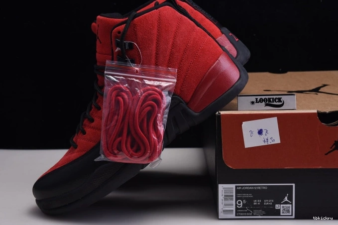 Rep TBK Air Retro Flu Game CT8013-602 Reverse Jordan 12 0712